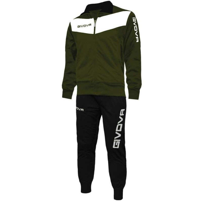 Givova -  - Unisex adulto - TR018-VERDEMIL