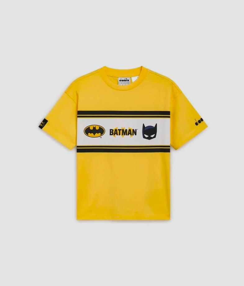t-shirt diadora colore giallo batman